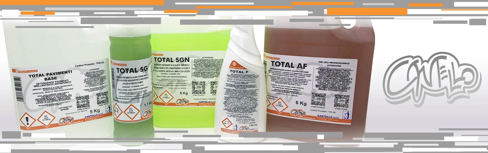 Detersivi e prodotti detergenti per la disinfezione, igienizzazione e sanificazione ambienti, pulizia professionale - Cantello Srl